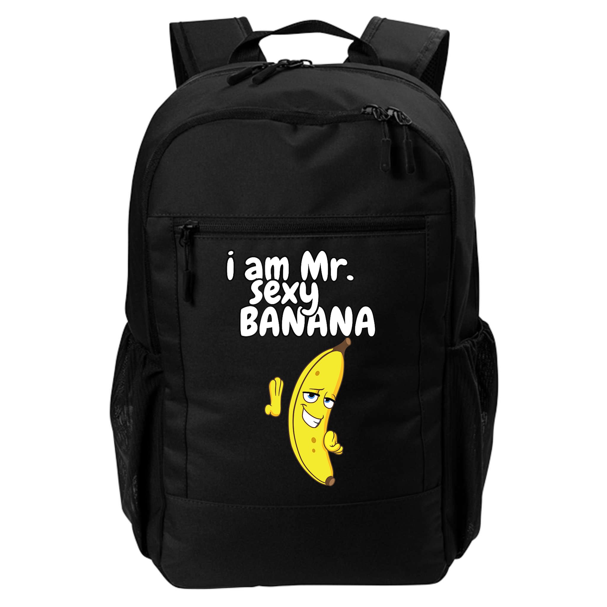 i am mr sexy Banana Funny For Fruit Lovers Backpack