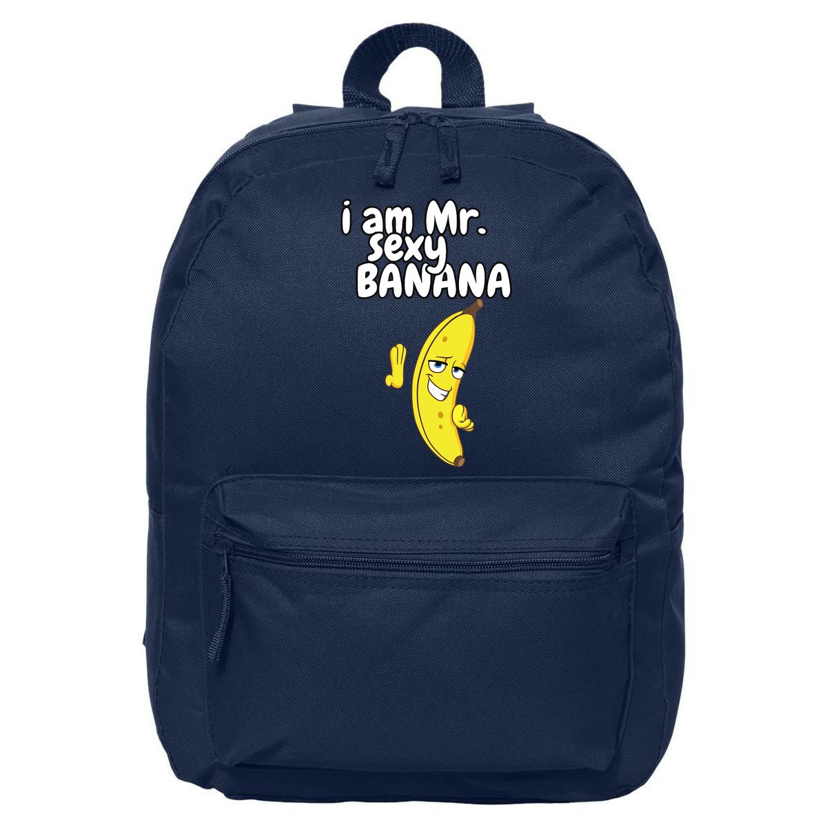 i am mr sexy Banana Funny For Fruit Lovers 16 in Basic Backpack