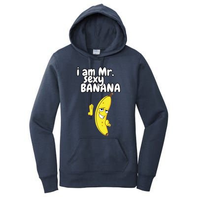 i am mr sexy Banana Funny For Fruit Lovers Women's Pullover Hoodie