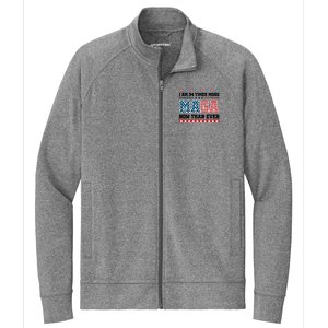 I Am More Maga Now Than Ever Trump 2024 Stretch Full-Zip Cadet Jacket