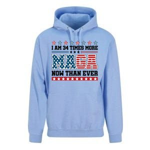 I Am More Maga Now Than Ever Trump 2024 Unisex Surf Hoodie