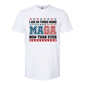 I Am More Maga Now Than Ever Trump 2024 Softstyle CVC T-Shirt