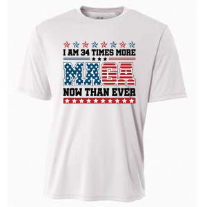 I Am More Maga Now Than Ever Trump 2024 Cooling Performance Crew T-Shirt