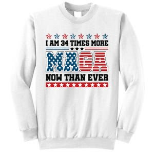 I Am More Maga Now Than Ever Trump 2024 Sweatshirt