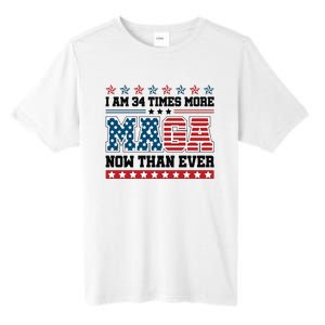 I Am More Maga Now Than Ever Trump 2024 Tall Fusion ChromaSoft Performance T-Shirt