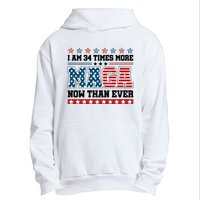 I Am More Maga Now Than Ever Trump 2024 Urban Pullover Hoodie