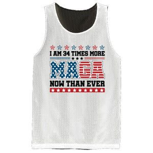 I Am More Maga Now Than Ever Trump 2024 Mesh Reversible Basketball Jersey Tank