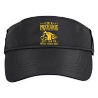 I'm A Mechanic I Can't Fix Stupid But I Can Fix What Stupid Does Adult Drive Performance Visor