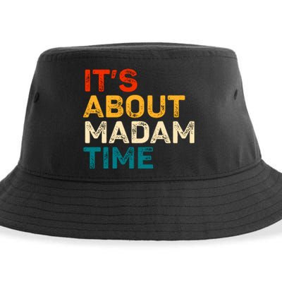 ItS About Madam Time Sustainable Bucket Hat