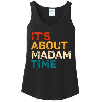 ItS About Madam Time Ladies Essential Tank