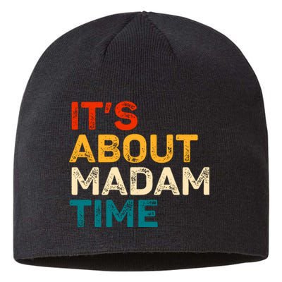 ItS About Madam Time Sustainable Beanie