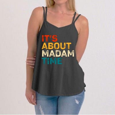 ItS About Madam Time Women's Strappy Tank