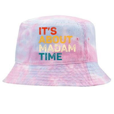 ItS About Madam Time Tie-Dyed Bucket Hat