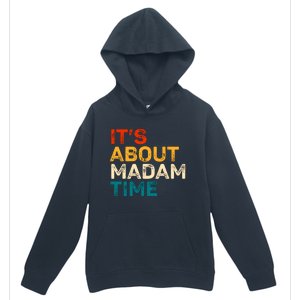 ItS About Madam Time Urban Pullover Hoodie