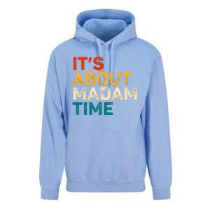 ItS About Madam Time Unisex Surf Hoodie