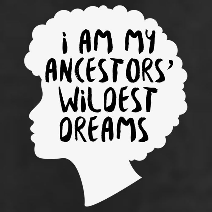 I Am My Ancestors Wildest Dreams Great Gift Adult Drive Performance Visor