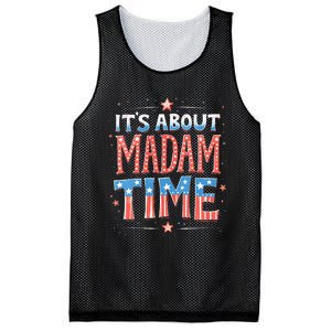 ItS About Madam Time Vote For Kamala Harris Mesh Reversible Basketball Jersey Tank