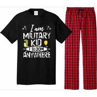 I Am Military Child I Bloom Anywhere Month Of The Military Pajama Set