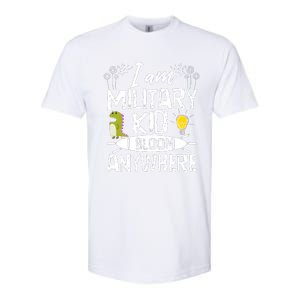 I Am Military Child I Bloom Anywhere Month Of The Military Softstyle CVC T-Shirt