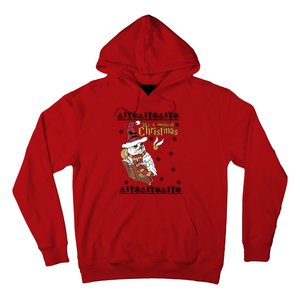 It's A Magical Christmas Owl Wizards Hedwig Lover Ugly Xmas Hoodie