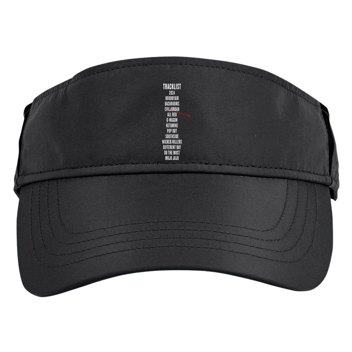 I Am Music Album Adult Drive Performance Visor