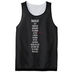 I Am Music Album Mesh Reversible Basketball Jersey Tank