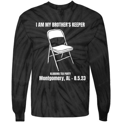 I Am My Brothers Keeper Montgomery Brawl Alabama Tea Party Tie-Dye Long Sleeve Shirt