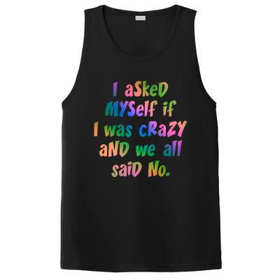 I Asked Myself If I Was Crazy And We All Said No. PosiCharge Competitor Tank