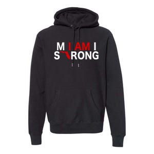 I Am Miami Strong Support For Florida Custom Graphic Premium Hoodie