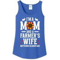 IM A Mom And A FarmerS Wife Of A Farmer Wife Farm Wife Gift Ladies Essential Tank