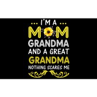 I'm A Mom Grandma Great Nothing Scares Me Mothers Day Gifts Bumper Sticker