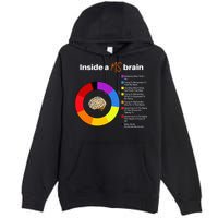 Inside A Ms Brain Multiple Sclerosis Awareness Chart Premium Pullover Hoodie