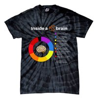 Inside A Ms Brain Multiple Sclerosis Awareness Chart Tie-Dye T-Shirt