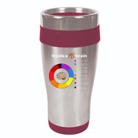 Inside A Ms Brain Multiple Sclerosis Awareness Chart 16oz Travel Tumbler