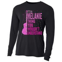 ItS A Melanie Thing You WouldnT Understand Melanie Vintage Cooling Performance Long Sleeve Crew