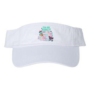 Im A Mom Of Course Im Addicted To Coffee Valucap Bio-Washed Visor