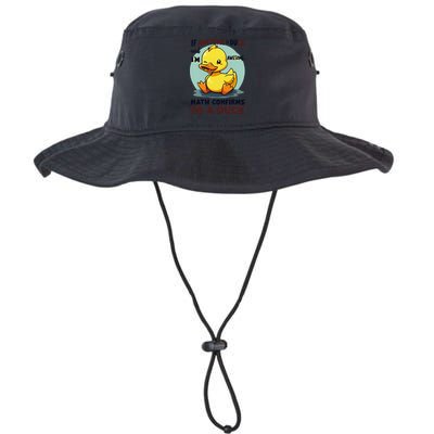 IM Awesome Math Confirms IM A Duck Funny Cute Duck Humor Bucket Hat