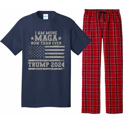 I Am More Maga Now Than Ever Trump 2024 Pajama Set