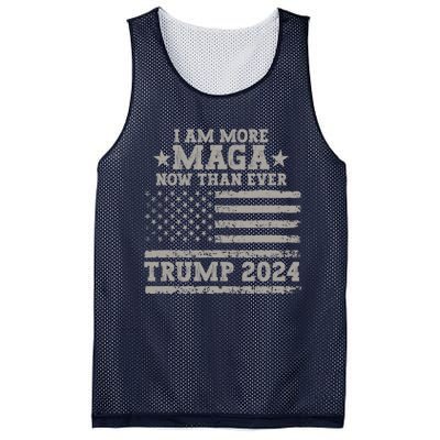 I Am More Maga Now Than Ever Trump 2024 Mesh Reversible Basketball Jersey Tank