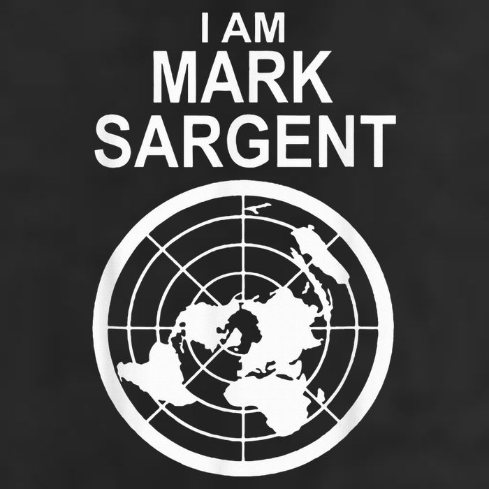 I Am Mark Sargent Flat Earth Society 7 Panel Mesh Trucker Snapback Hat