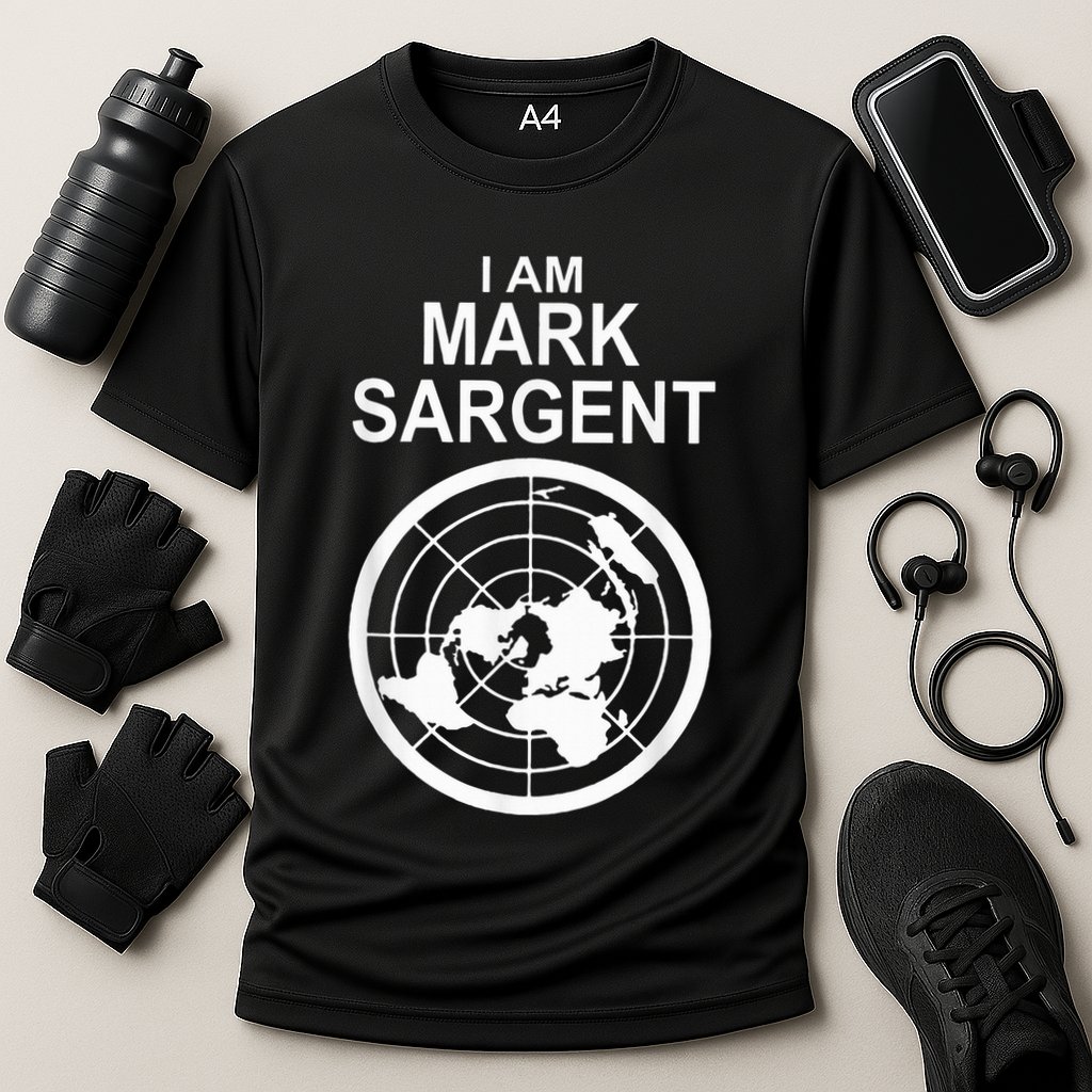 I Am Mark Sargent Flat Earth Society Cooling Performance Crew T-Shirt