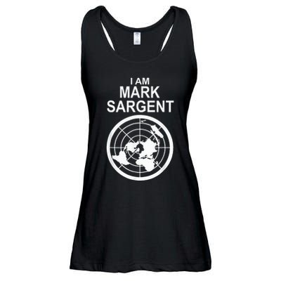 I Am Mark Sargent Flat Earth Society Ladies Essential Flowy Tank