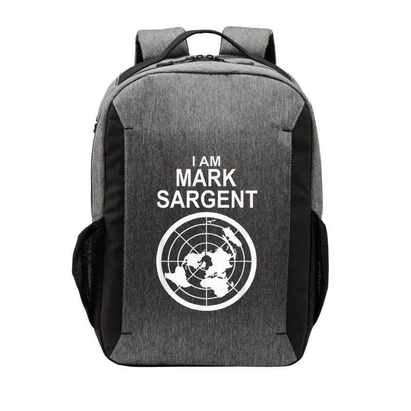I Am Mark Sargent Flat Earth Society Vector Backpack