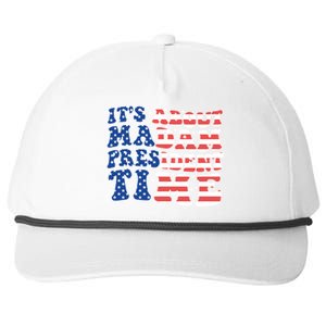 ItS About Madam President Time Election Vote Madam Feminist Gift Snapback Five-Panel Rope Hat