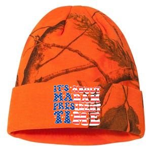 ItS About Madam President Time Election Vote Madam Feminist Gift Kati Licensed 12" Camo Beanie