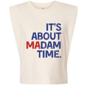 ItS About Madam Time Garment-Dyed Women's Muscle Tee