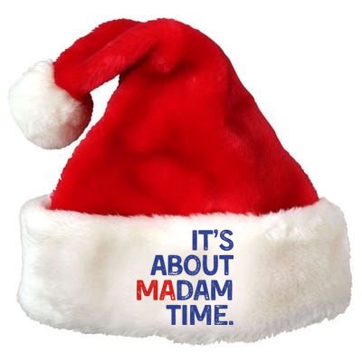 ItS About Madam Time Premium Christmas Santa Hat