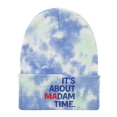 ItS About Madam Time Tie Dye 12in Knit Beanie