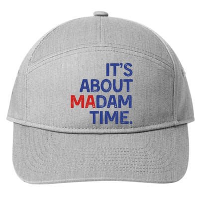 ItS About Madam Time 7-Panel Snapback Hat