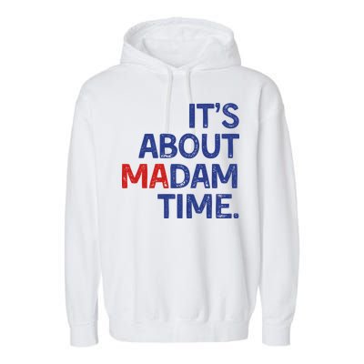 ItS About Madam Time Garment-Dyed Fleece Hoodie